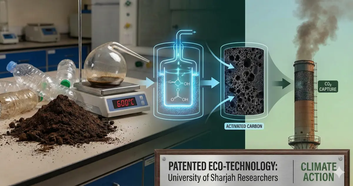 From Waste to Climate Action: Turning Coffee Grounds and Plastic into Carbon Capture Tools